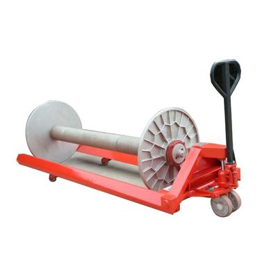 Hydraulic Empty Warp Beam Trolley Truck High Capacity Carrying 2500KG