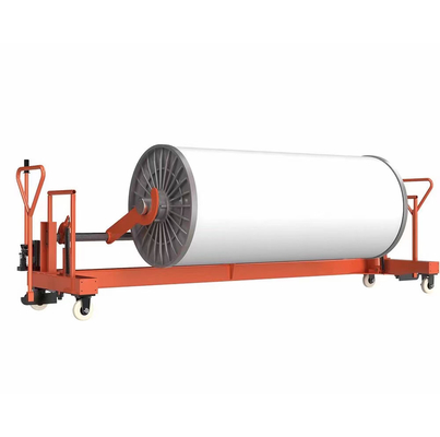Transport Empty Warp Beam Lifting Trolley Hydraulic Manual I Beam Trolley