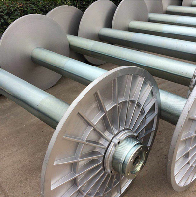 Steel Aluminum Textile Beam For Loom Full Warp